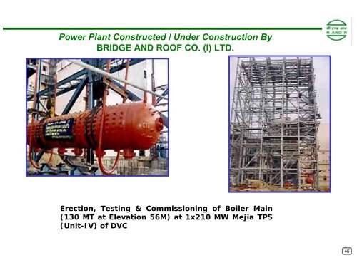 BRIDGE AND ROOF CO. (INDIA) LIMITED - Infraline