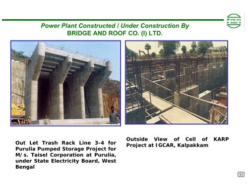 BRIDGE AND ROOF CO. (INDIA) LIMITED - Infraline