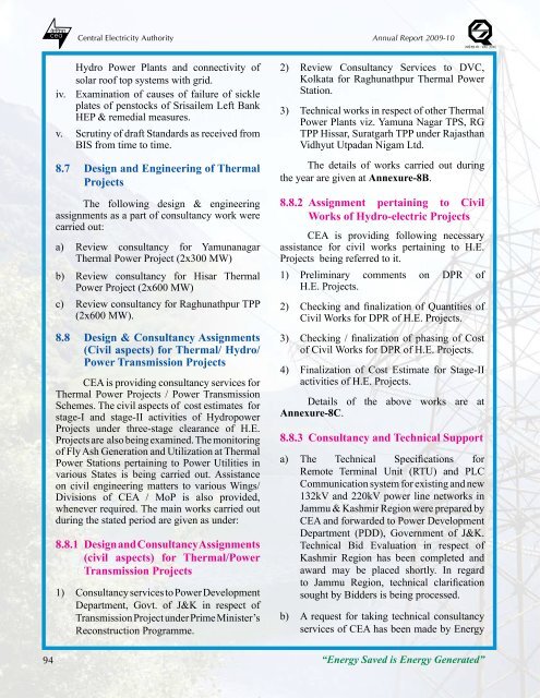 thermal power development - Infraline