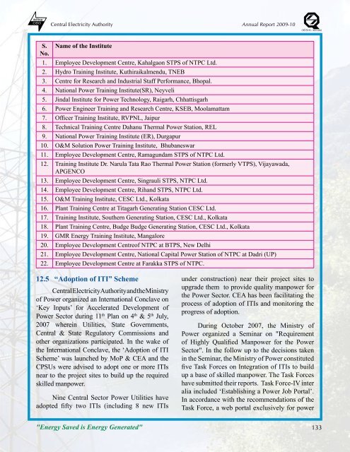 thermal power development - Infraline