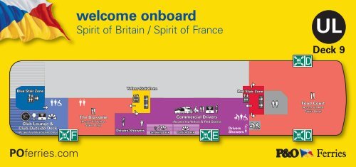 Spirit of Britain deck plan