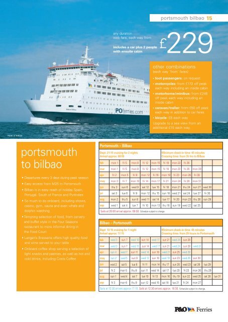 ferry guide 2010 | EDITION 1 - P&O Ferries