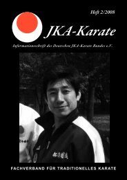 Heft 2/2008 - Deutscher JKA-Karate-Bund e.V.