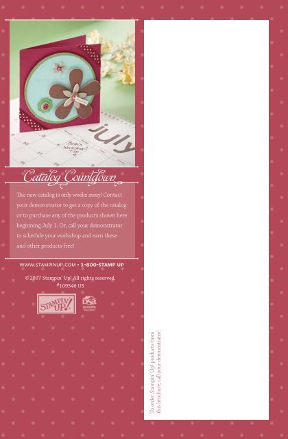 in Fall/Winter Preview). - Stampin' Up!