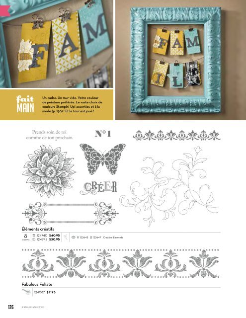 Le catalogue - Stampin' Up!