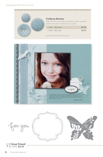 Download the Occasions Mini Catalogue - Stampin' Up!