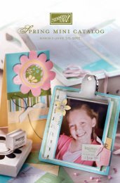 PRING MINI CATALOG - Stampin-Style