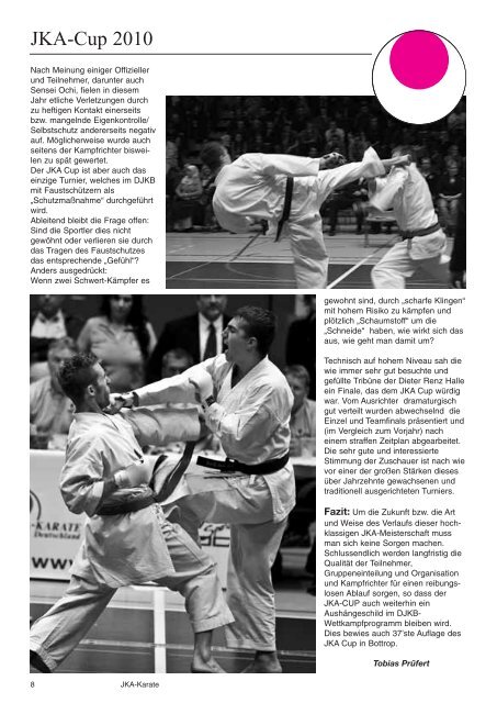 JKA Heft 4-2010-wd - Deutscher JKA-Karate-Bund e.V.