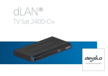 dLAN TV Sat 2400-CI+ - Devolo