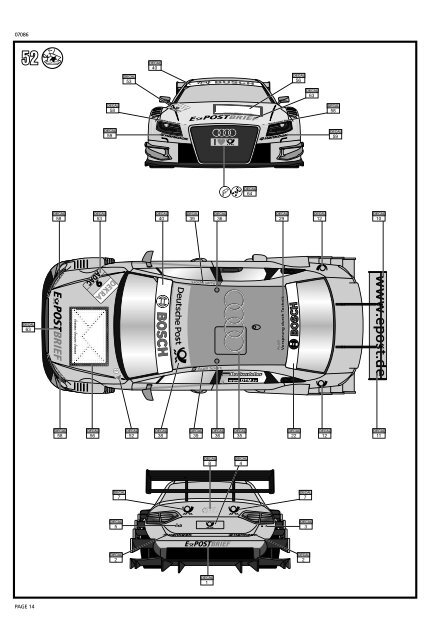 AUDI A4 DTM 2011âMike Rockenfellerâ - Hobbico