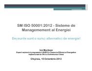 SM ISO 50001:2012 - Sisteme de Managemement al Energiei