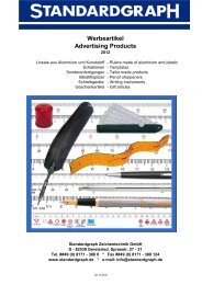 aluminium - Standardgraph Zeichentechnik GmbH