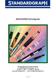 Infokatalog als PDF - Standardgraph Zeichentechnik GmbH