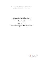 Lernaufgaben Deutsch - Grundschule, Schreiben