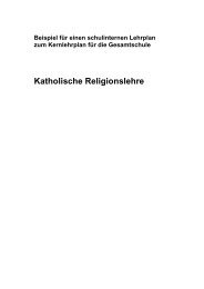 SILP_ Kath Religionslehre_GE_ 2013 - Standardsicherung NRW