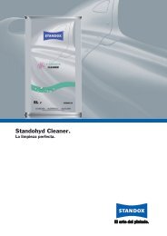 folleto Standohyd Cleaner - Standox