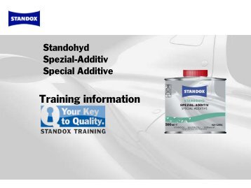 Standohyd Spezial-Additiv Special Additive - Standox