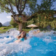 Sommer / Herbst - Bio- und Wellnesshotel Stanglwirt