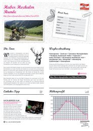 Tourenguide Saalbach - Hinterglemm