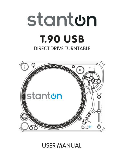 T.90 USB - Stanton stanton T.90 USB ターンテーブル