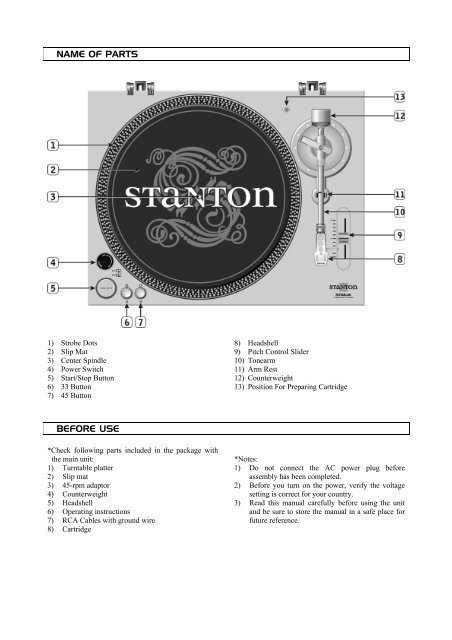 STR8-20 - Stanton