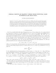 Formal Groups of Elliptic Curves with Potential Good Supersingular ...