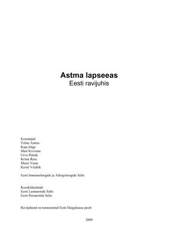 Astma lapseeas - The International Study of Asthma and Allergies in ...