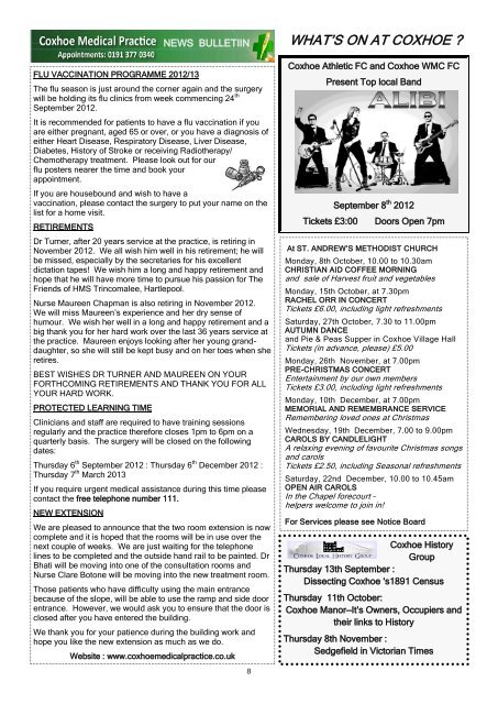 Coxhoe Chronicle September 2012.pdf - Parish and Town Council ...