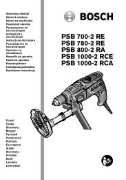 PSB 700-2 RE PSB 780-2 RE PSB 800-2 RA PSB 1000-2 ... - BrioBit