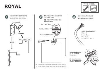 mount the brackets en - Draper Group Ltd