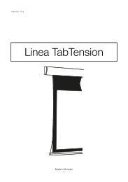 Linea TabTension - Draper Group Ltd