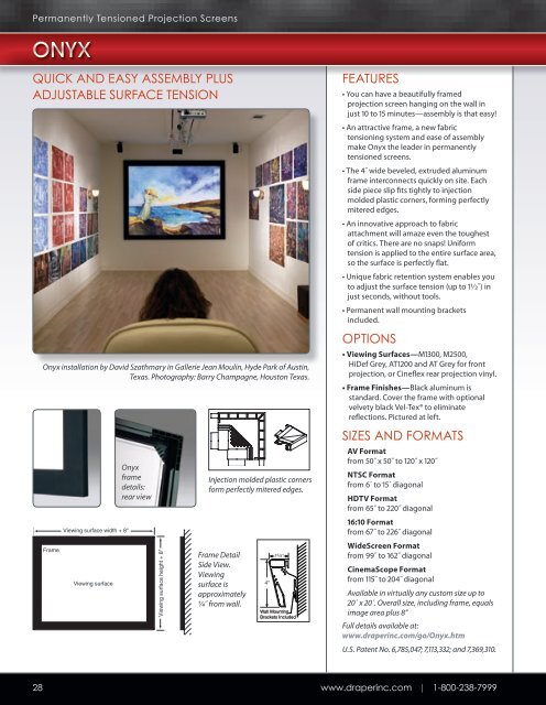 Draper's Product Guide for Visual Communication - Draper Group Ltd