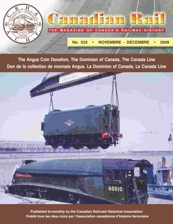 Canadian Rail_no533_2009 - Le musÃ©e ferroviaire canadien