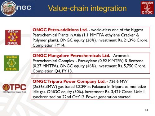 Corporate Presentation - February 2013 - ONGC