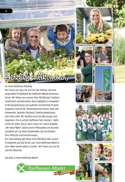 Raiffeisen-Markt Frühjahr/Sommer-Katalog 2014