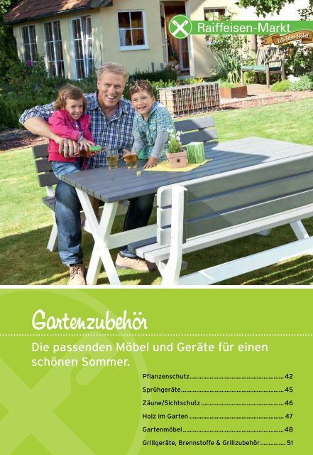 Raiffeisen-Markt Frühjahr/Sommer-Katalog 2014