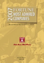 Annual Report 2007-08 - ONGC
