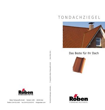 TONDACHZIEGEL - Röben Tonbaustoffe Gmbh