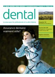 Assurance dentaire: vraiment utile? - dental suisse