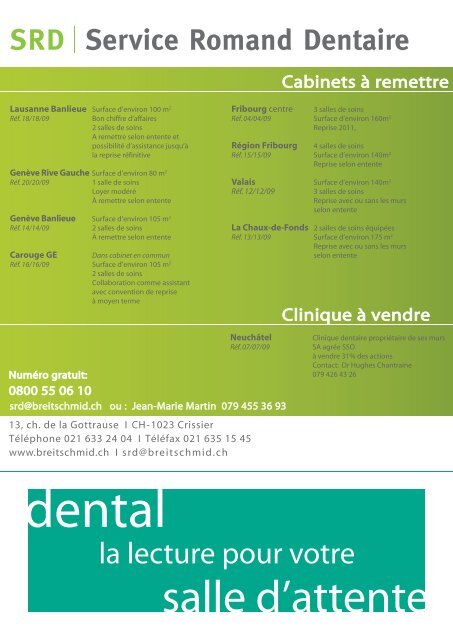 Assurance dentaire: vraiment utile? - dental suisse