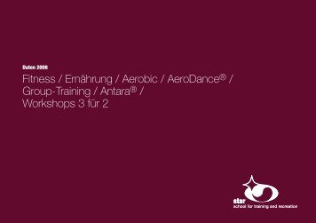 Fitness / ErnÃ¤hrung / Aerobic / AeroDanceÂ® / Group ... - Star Education