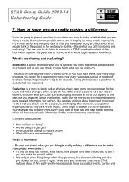 How to know you are really making a difference handout