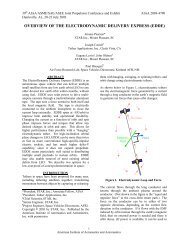 Overview of the ElectroDynamic Delivery Express (EDDE) - Star ...