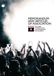 MEMORANDUM AND ARTICLES OF ASSOCIATION - STAR