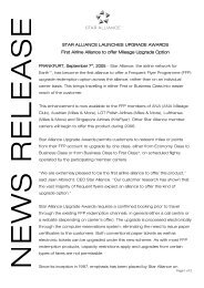 Download Press Release as PDF Document (PDF ... - Star Alliance