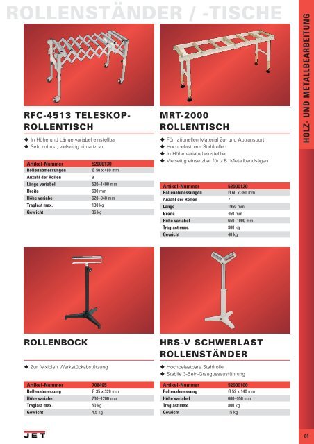 HOLZBEARBEITUNG - VDH Machines & Gereedschappen B.V.