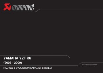 yamaha yzf r6 (2008 - 2009) - StarCycle, USA