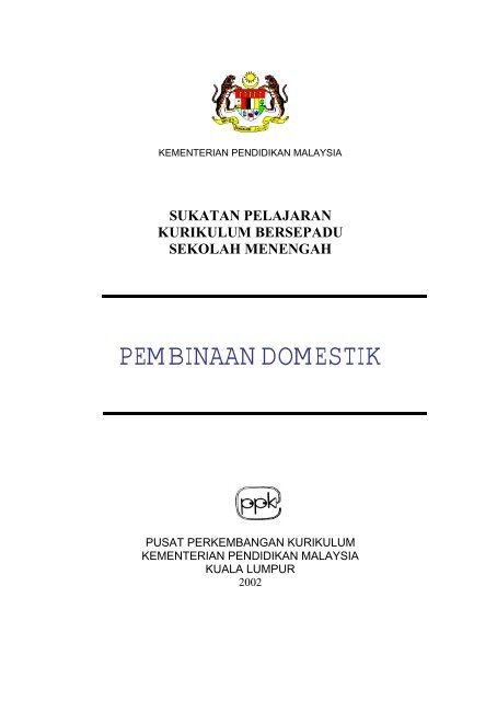 PEMBINAAN DOMESTIK