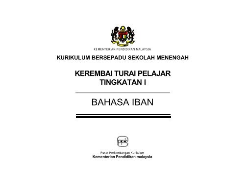 Hsp Bahasa Iban Tingkatan I