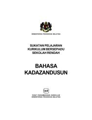 Bahasa Kadazandusun KBSR - Kementerian Pelajaran Malaysia